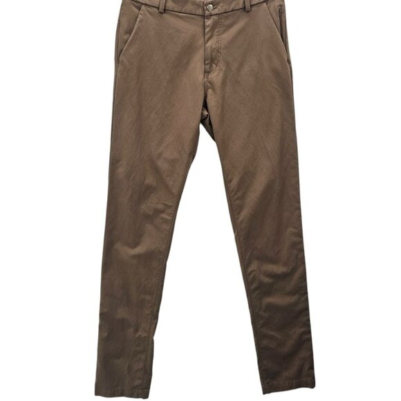 Lululemon Mens 32 Tall Lululemon Commission Pant Classic Qwick Chino 35" (Hemmed - Picture 6 of 16